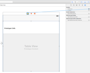 Set UITableView dataSource to the UIViewController from Interface Builder